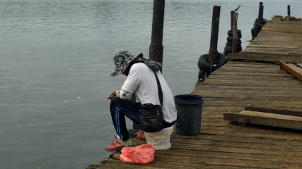 Indigenous Rungus Fishermen