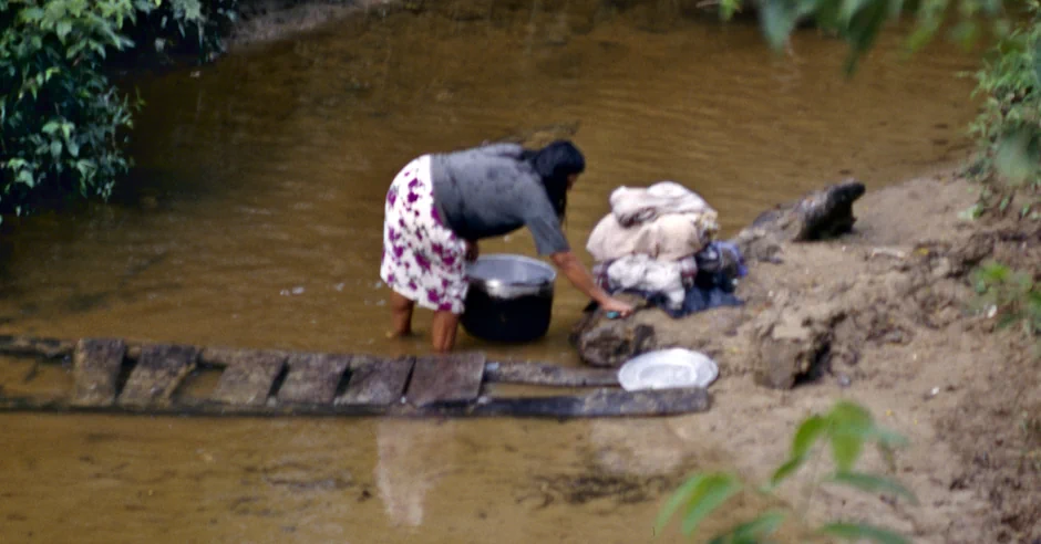 Indigenous Huaorani people